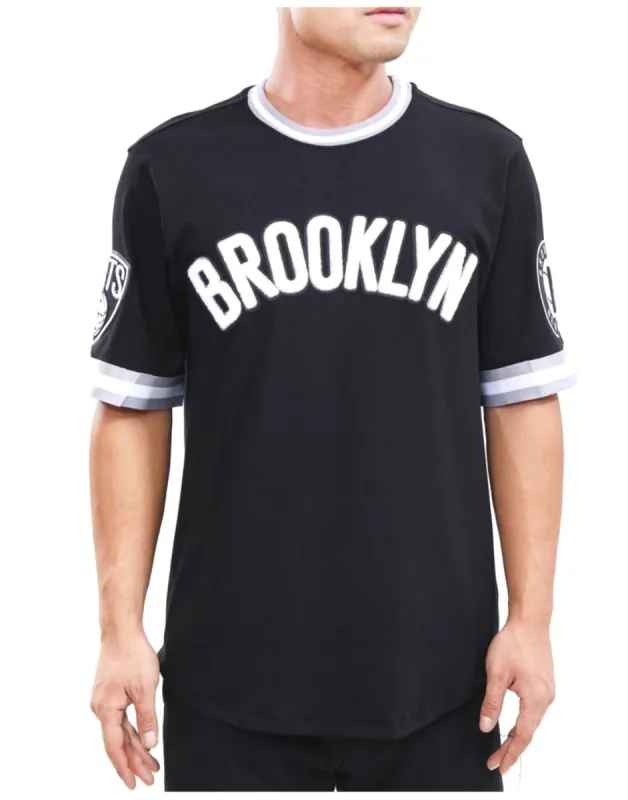 Pro Standard Men’s Brooklyn Nets Jersey Tee Shirt sold by Unleashed Streetwear