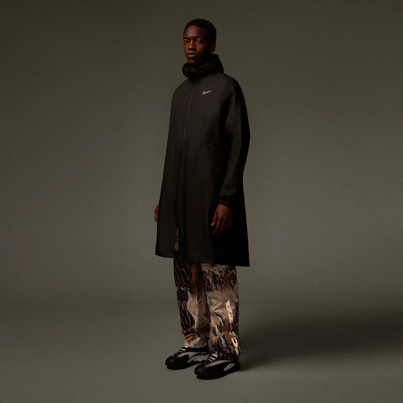 Long Unisex Lightweight Shell Jacket sold by Nocta product image thumbnail 4