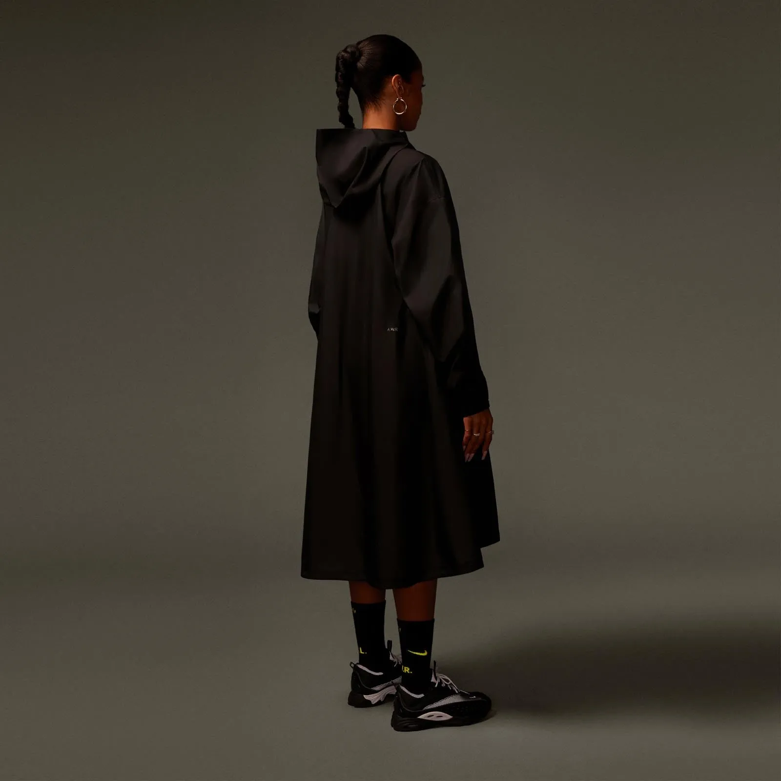 Long Unisex Lightweight Shell Jacket sold by Nocta product image thumbnail 5