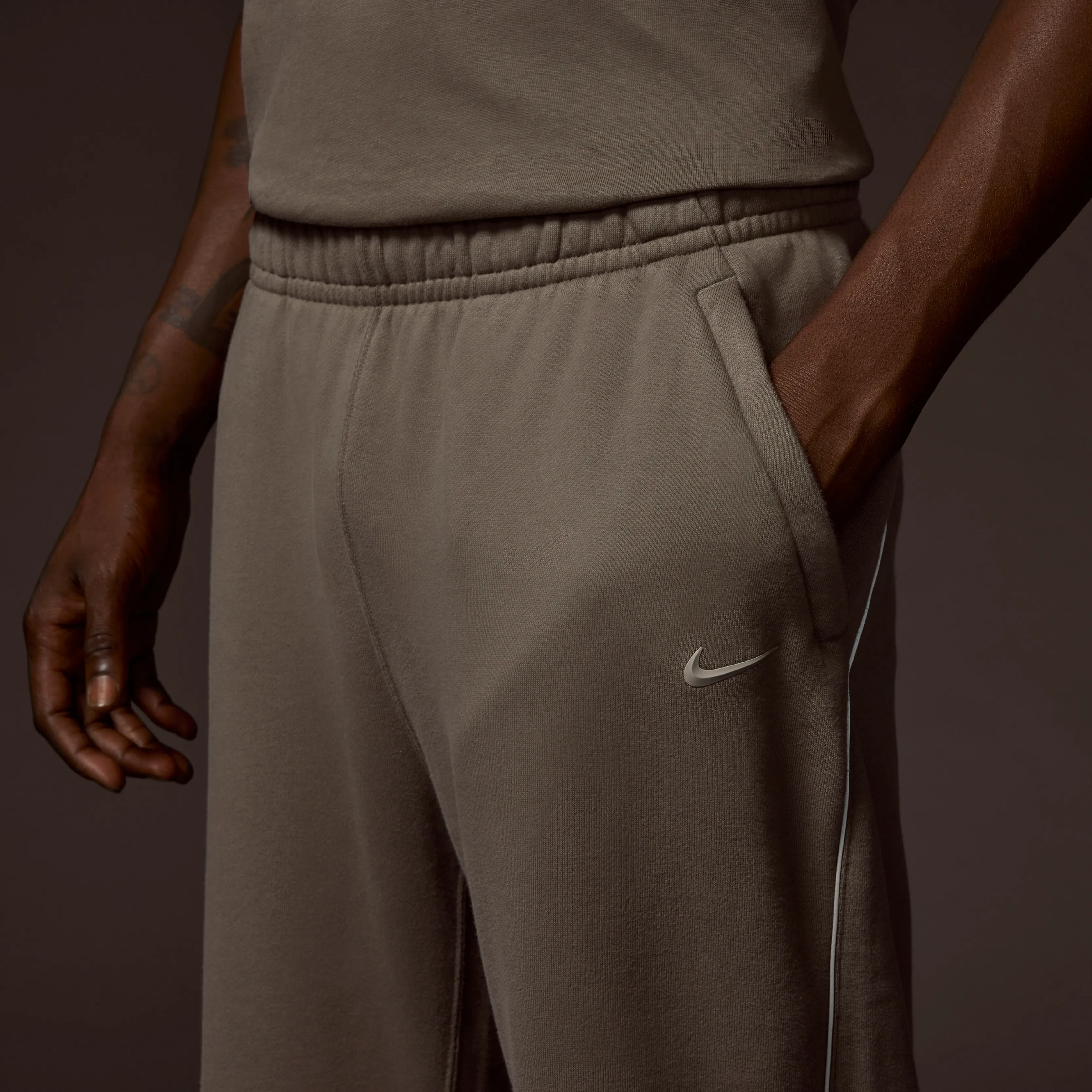 NOCTA Fleece CS Open Hem Sweatpant sold by Nocta product image thumbnail 3