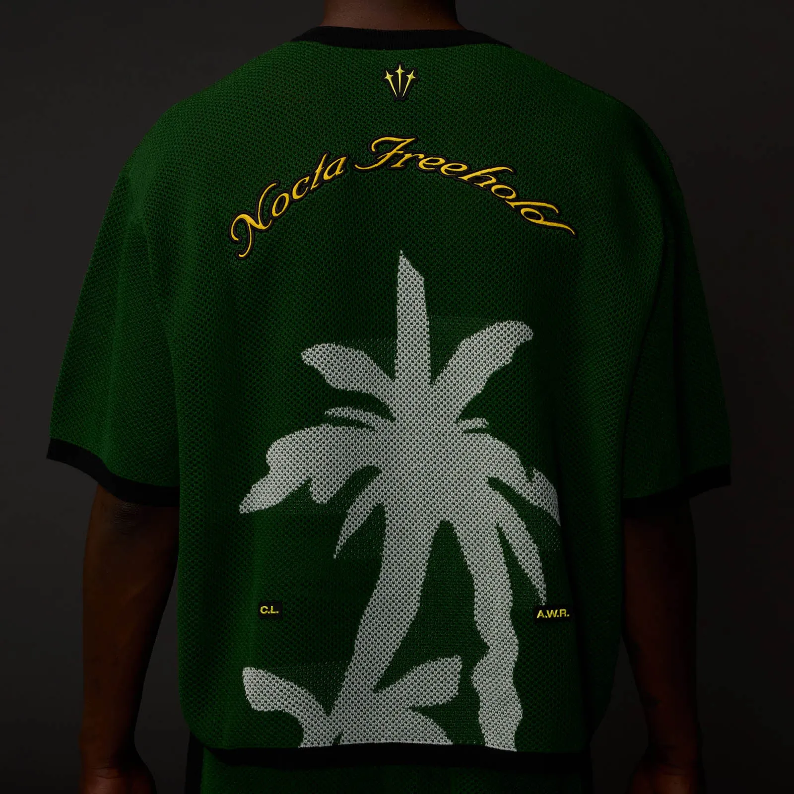 Vybz Green Knit Short Sleeve sold by Nocta product image thumbnail 4