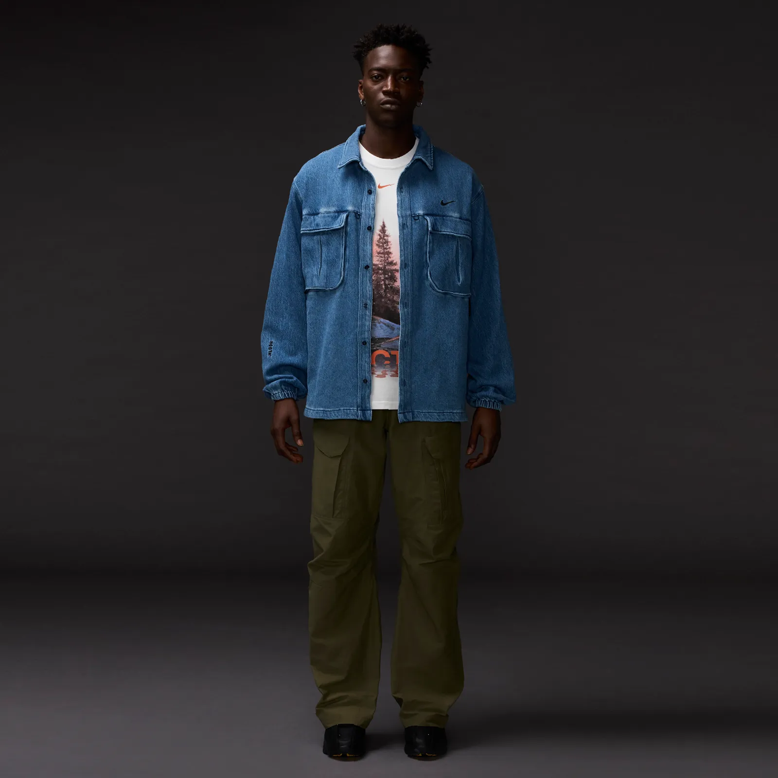 Lily Pad Denim Shirt sold by Nocta product image thumbnail 4