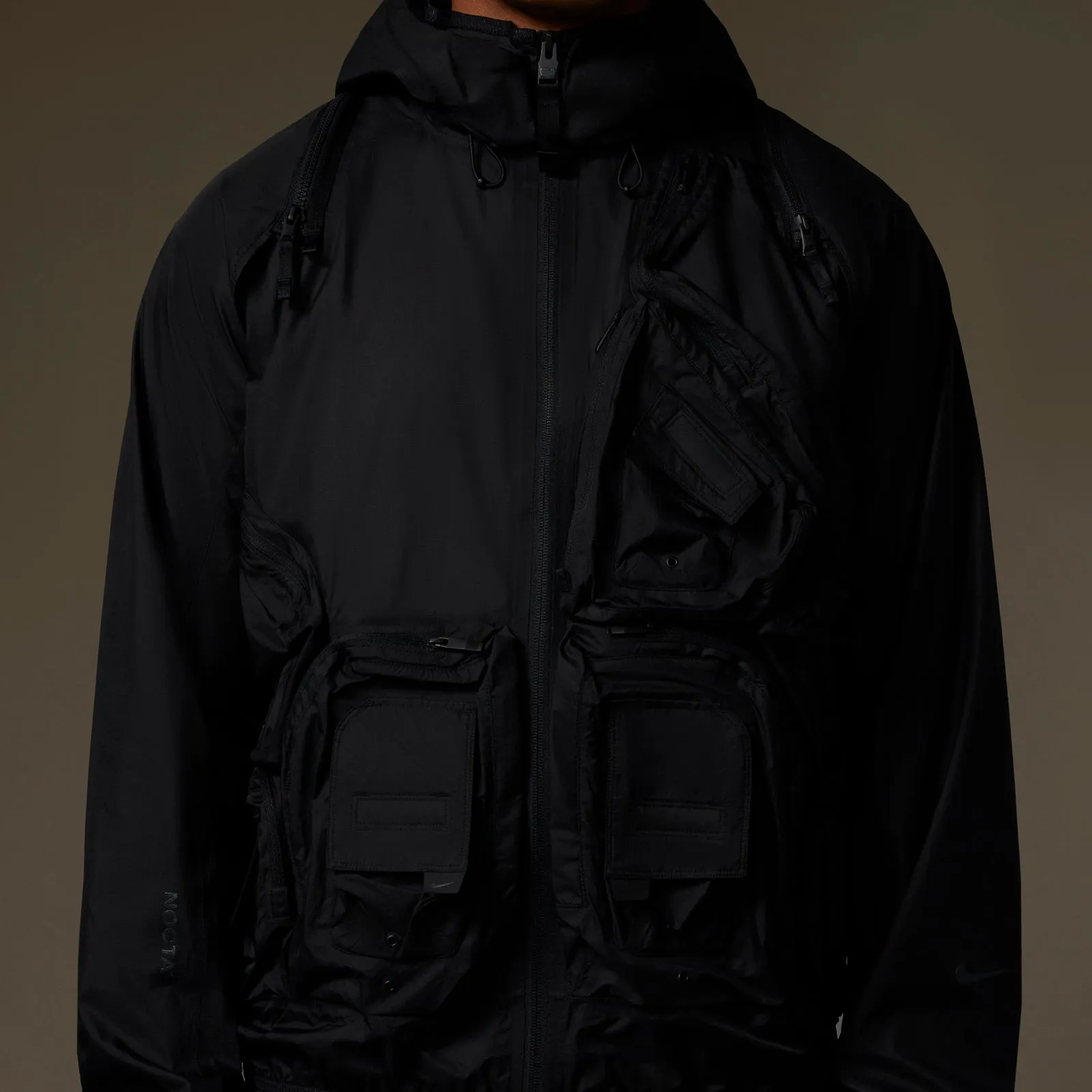 Deep Pockets Nylon Tech Jacket sold by Nocta product image thumbnail 5