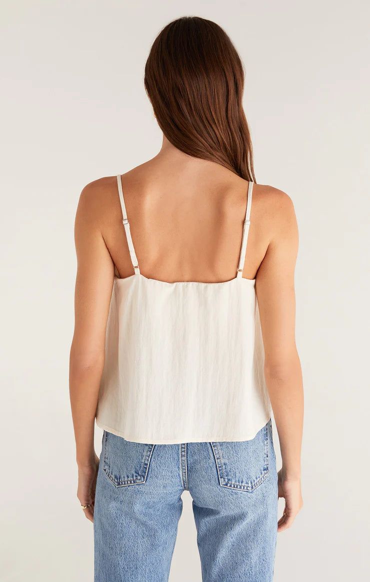 Annie Tank - White - Z Supply sold by Uforia Muse product image thumbnail 4