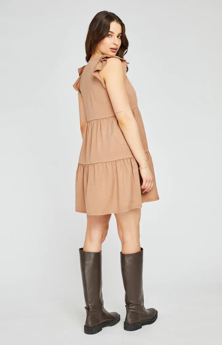 Geneva Dress- Gentle Fawn sold by Uforia Muse product image thumbnail 3