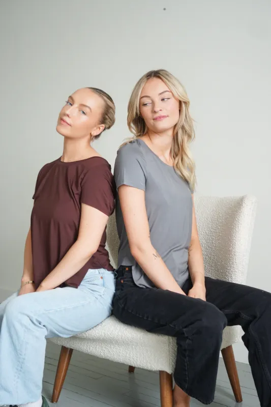 Alabama T-Shirt - 2 Colours - Gentle Fawn sold by Uforia Muse