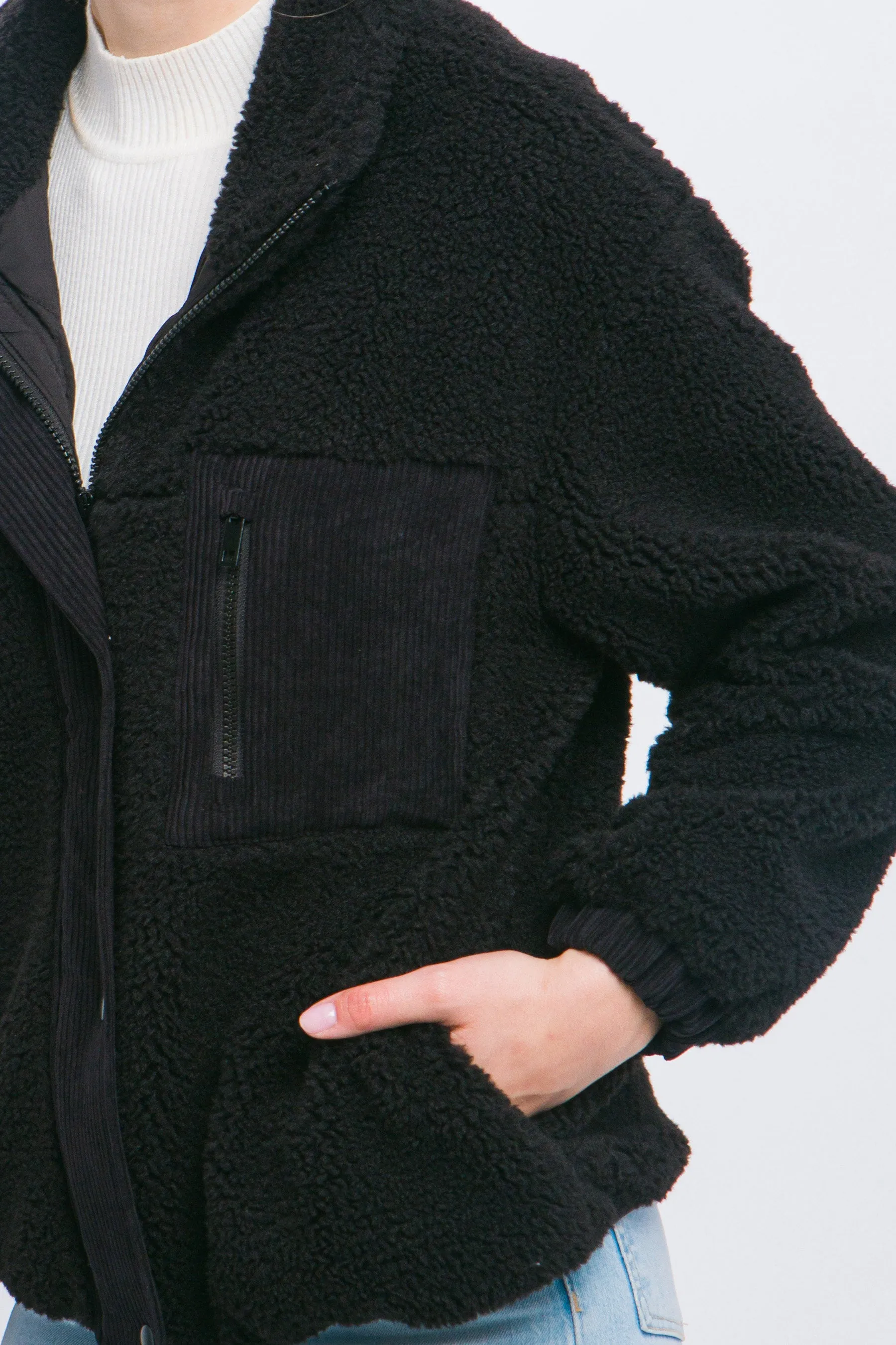 Cozy Up Sherpa- 2 Colours! sold by Uforia Muse product image thumbnail 2