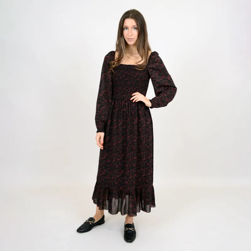 Long Print Harper Dress- Rd Style sold by Uforia Muse