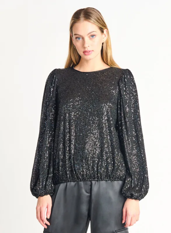 Becca Blouse-Black- Dex sold by Uforia Muse