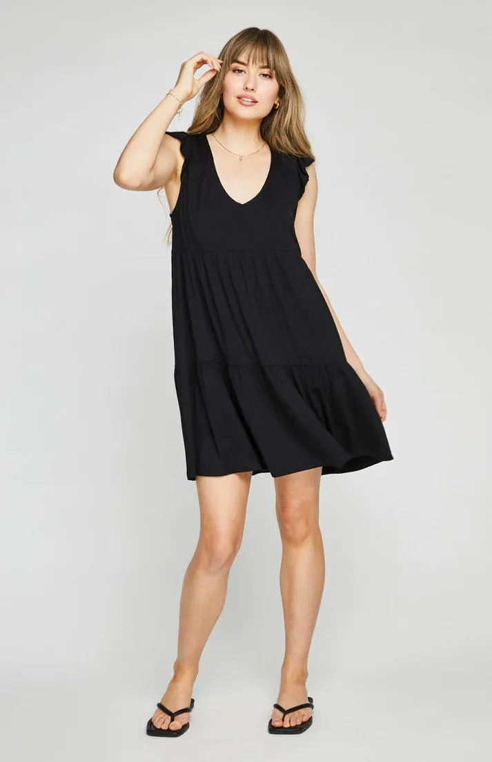 Joan Dress- BLK- Gentle Fawn sold by Uforia Muse product image thumbnail 3