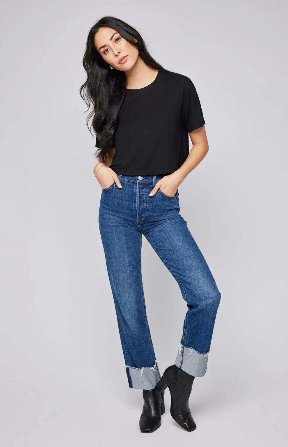 Logan Tee- Gentle Fawn sold by Uforia Muse product image thumbnail 2