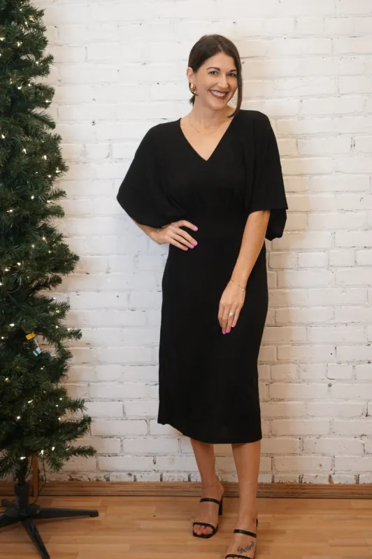 Blithela Midi Dres sold by Uforia Muse