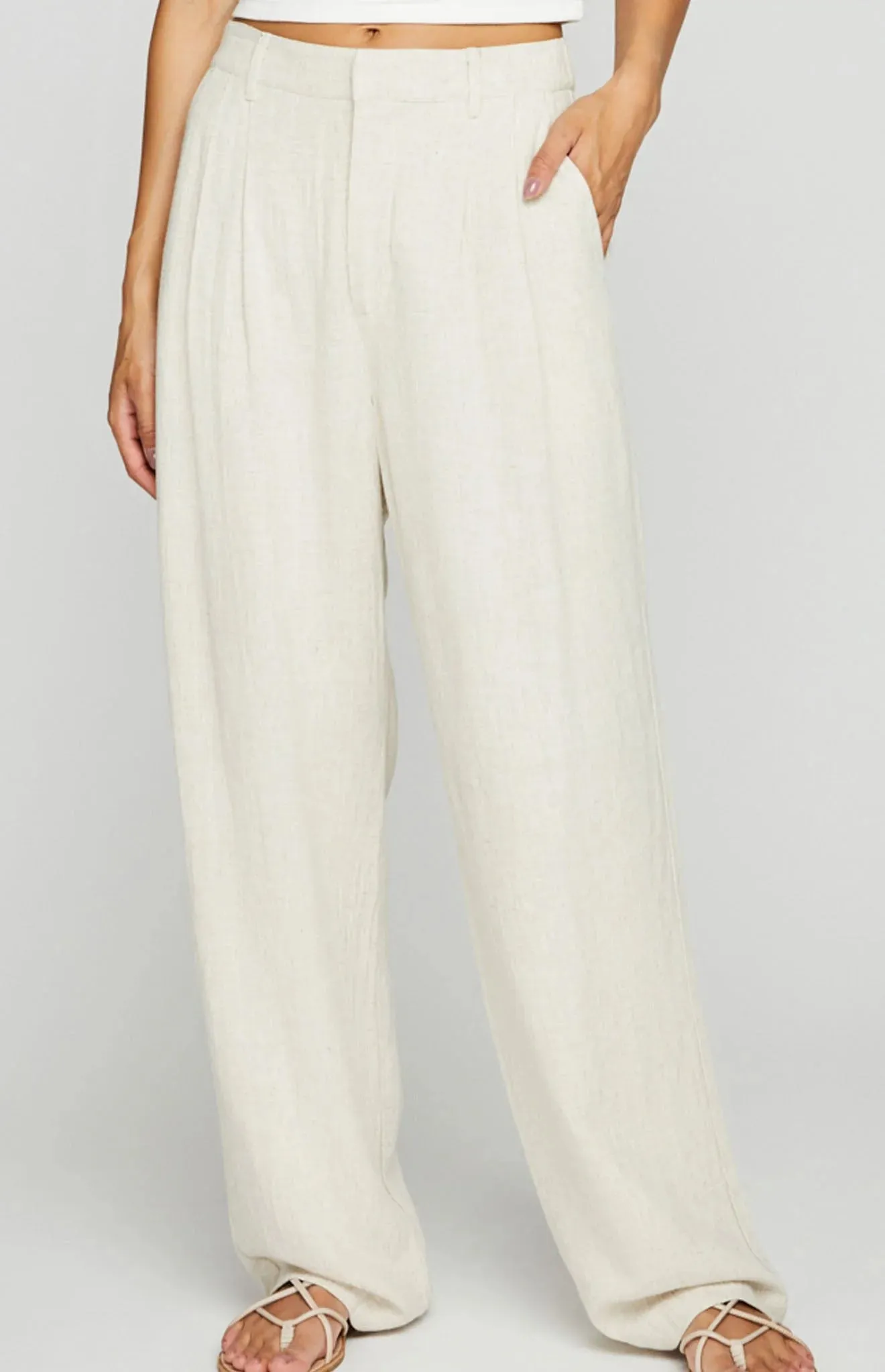 Elliot Trouser- Gentle Fawn sold by Uforia Muse product image thumbnail 2