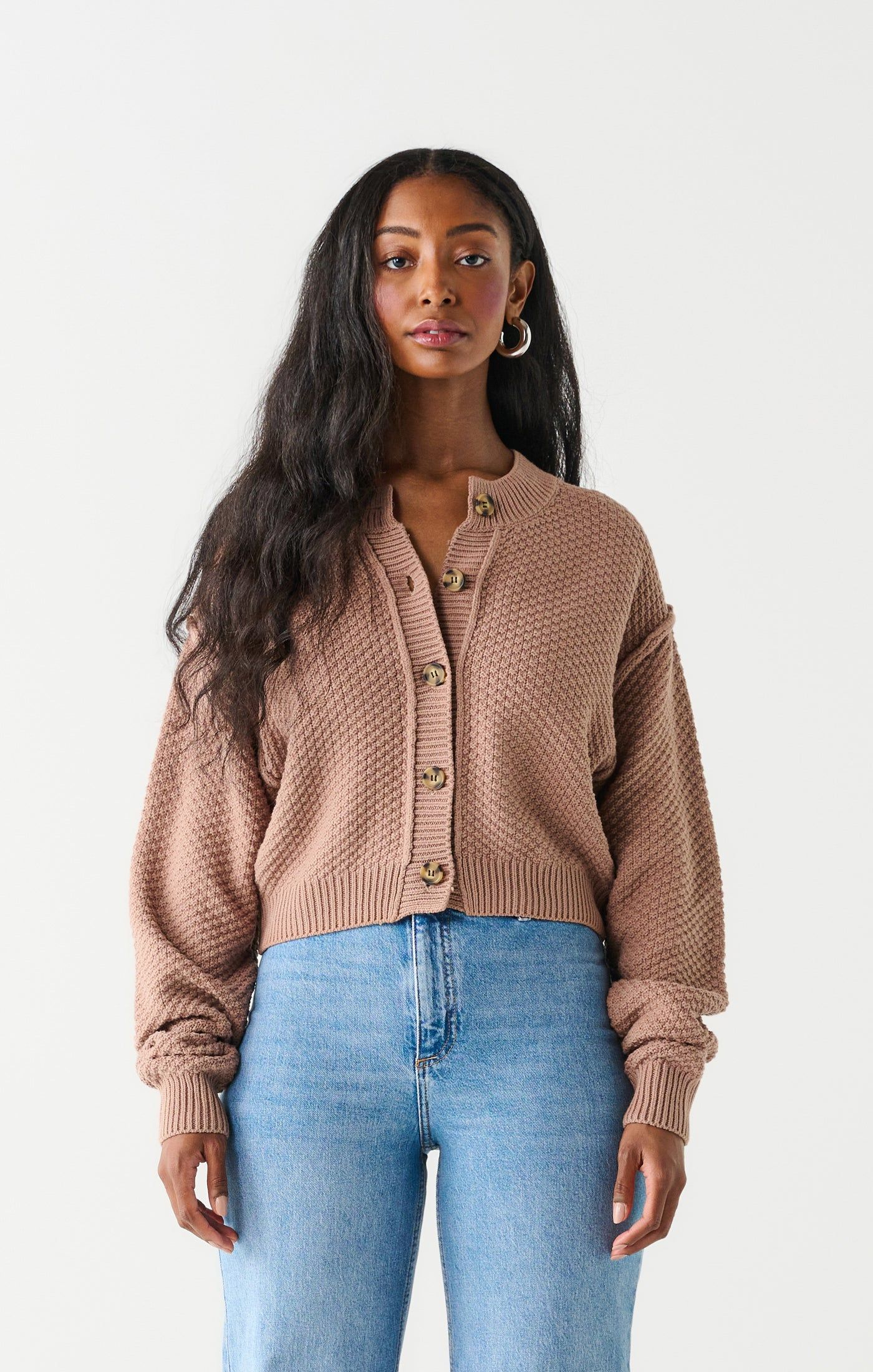 Carmen Knit Cardi- Dex sold by Uforia Muse