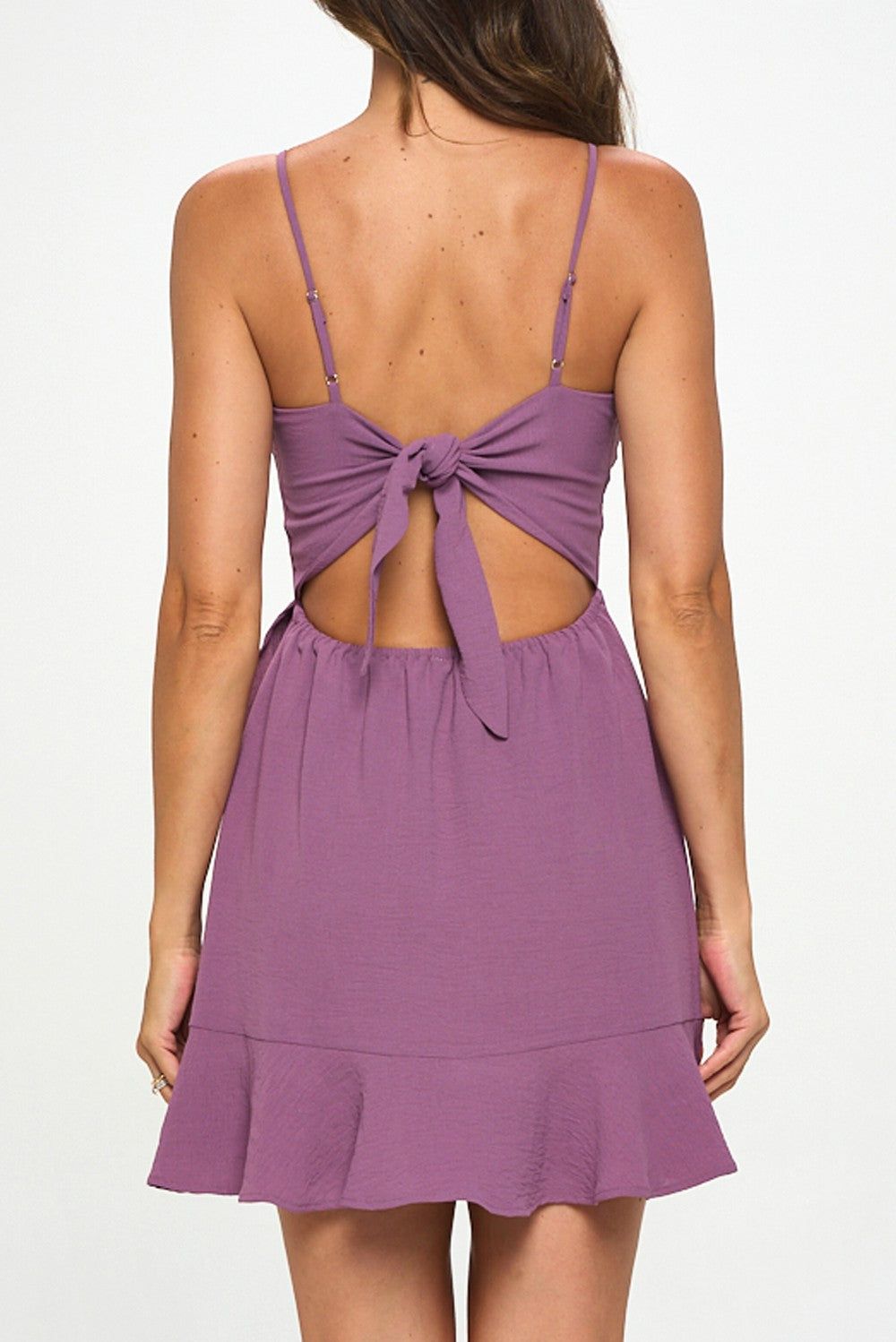 Olivia Dress-Dark Orchid sold by Uforia Muse product image thumbnail 2