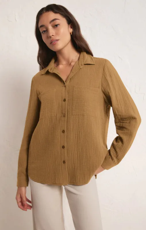 Kali Button Up-Otter- Z Supply made by Z Supply