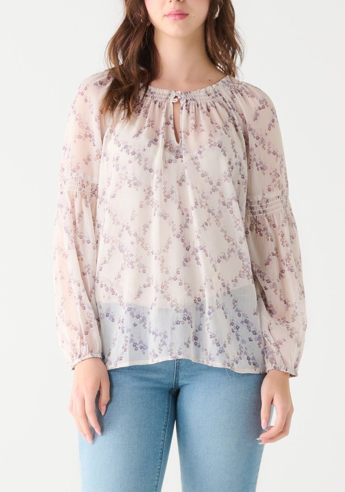 Boho Blouse- Black Tape By Dex sold by Uforia Muse product image thumbnail 2