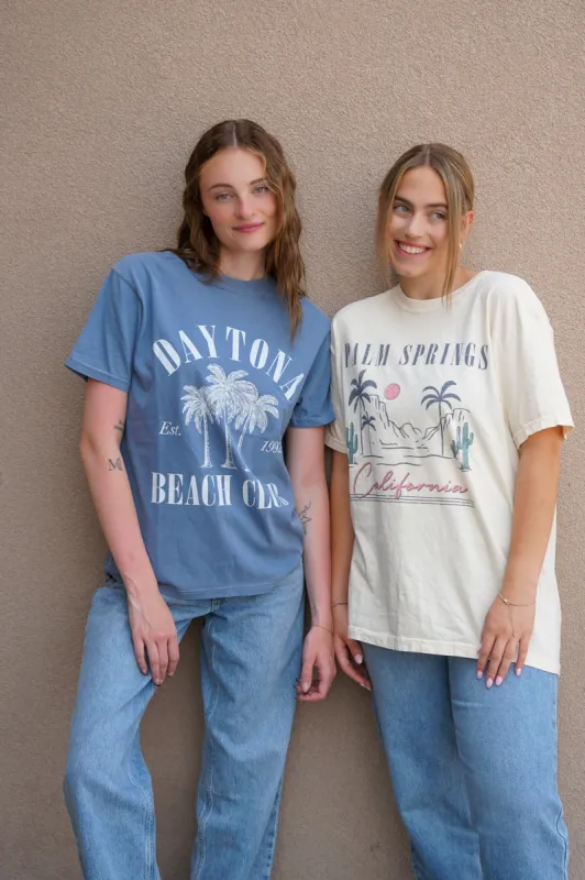 Palm Springs Tee sold by Uforia Muse