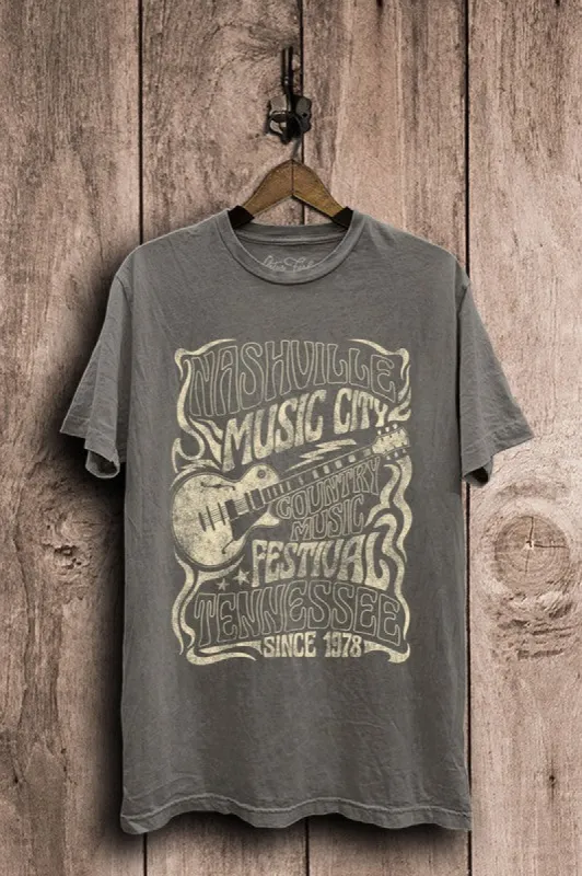 Nashville Music Festival Tee sold by Uforia Muse