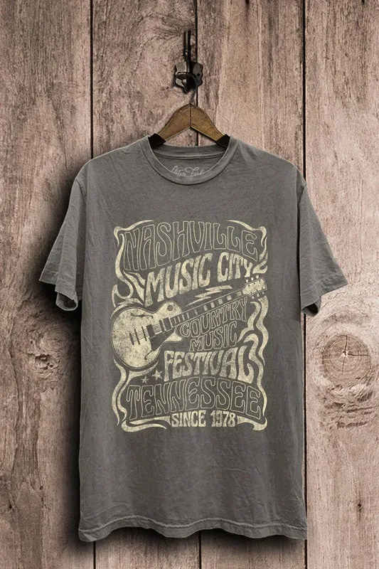 Nashville Music Festival Tee sold by Uforia Muse
