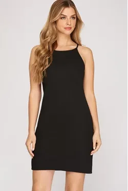 Heavy Knit Mini Dress - 2 colours - She & Sky sold by Uforia Muse product image thumbnail 5