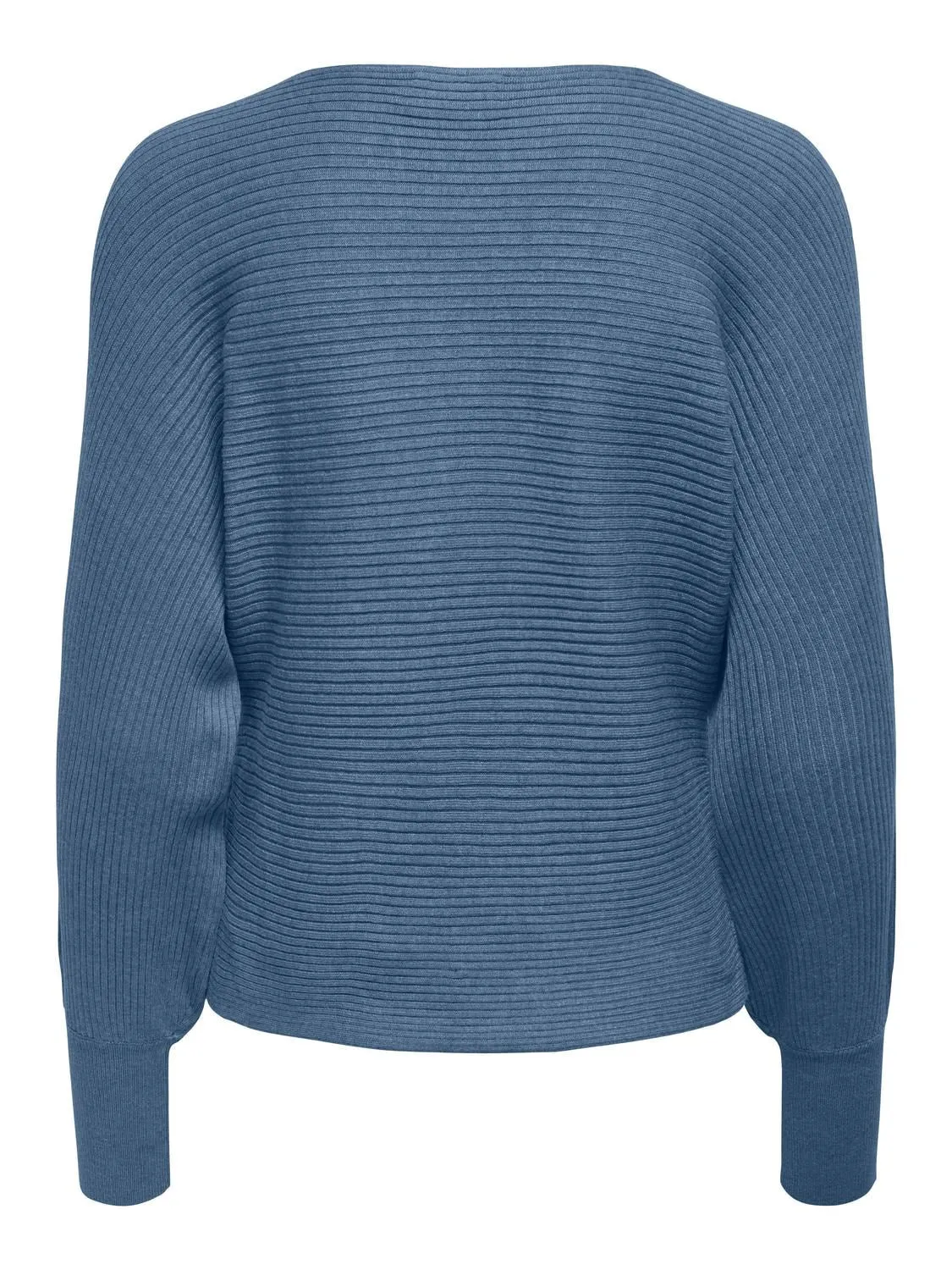 Adaline Ribbed Sweater- Blue- Only sold by Uforia Muse product image thumbnail 4