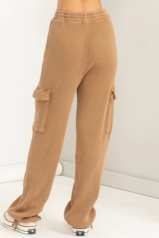 Waffle Cargo Pant sold by Uforia Muse product image thumbnail 3