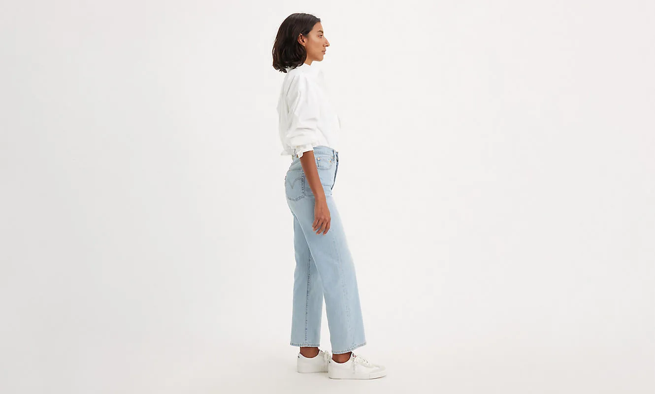 Ribcage Straight Ankle-Cool Blue- Levi's sold by Uforia Muse product image thumbnail 2