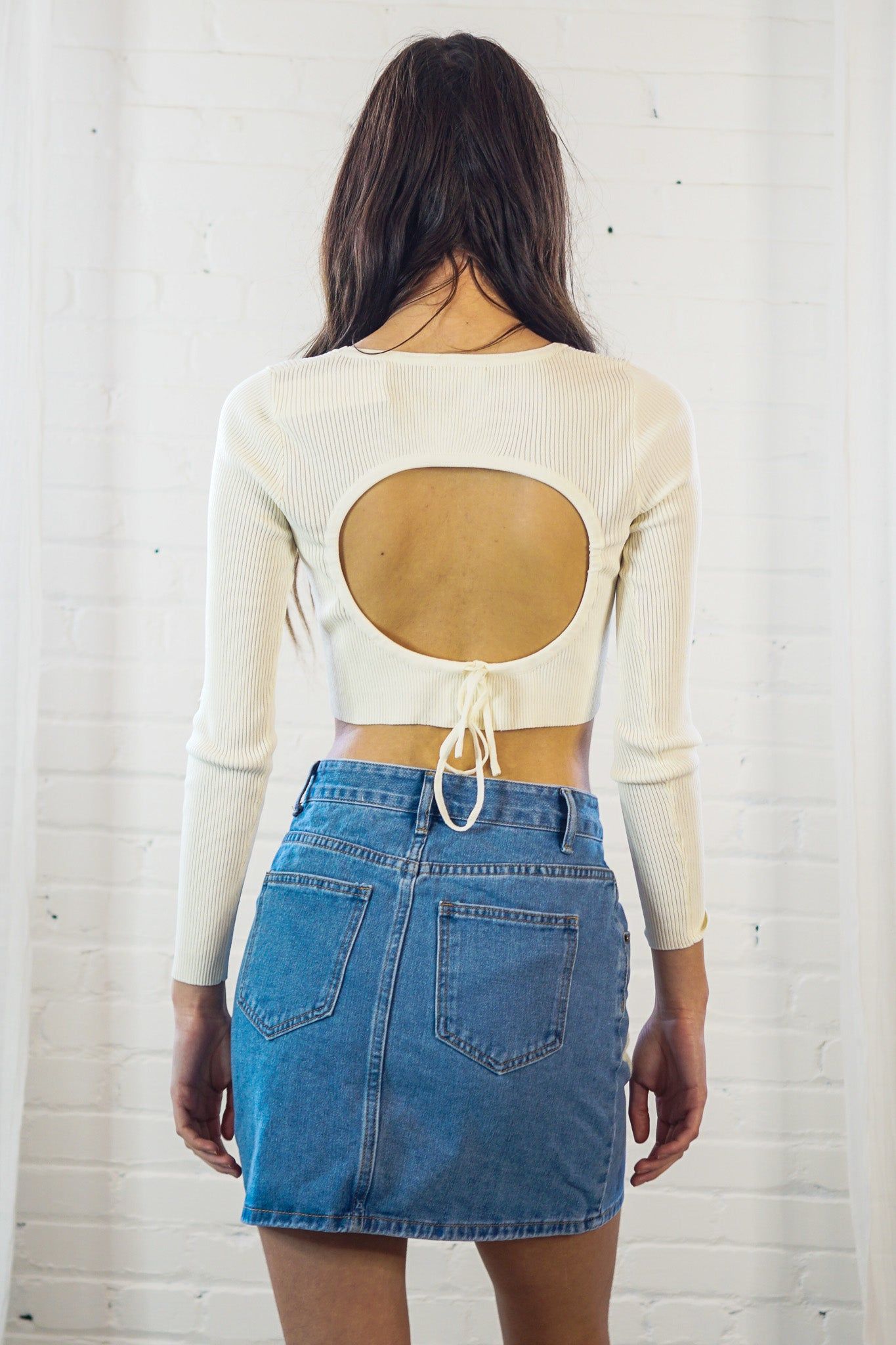 Carmella Ribbed Sweater- Sage The Label sold by Uforia Muse product image thumbnail 5