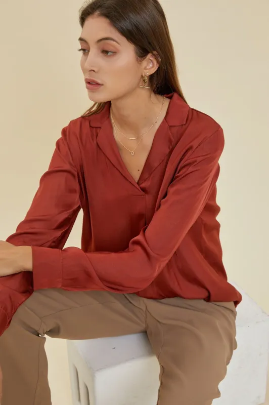 Manhattan Blouse Top sold by Uforia Muse