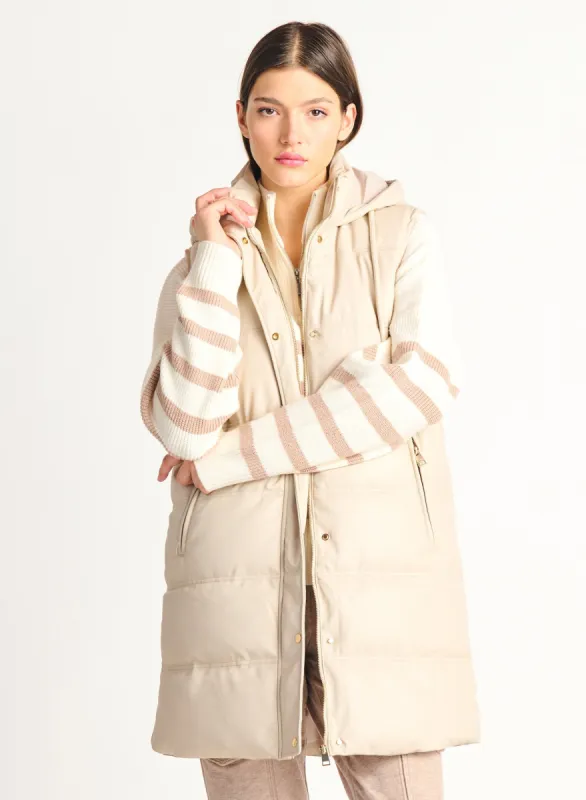 Sandstone Puffer Vest- Dex made by Dex