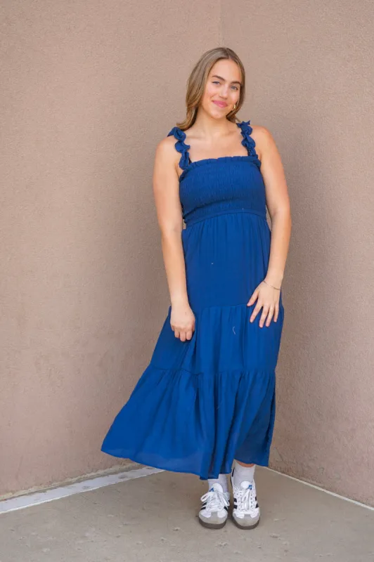 The Paige Dress - Navy sold by Uforia Muse