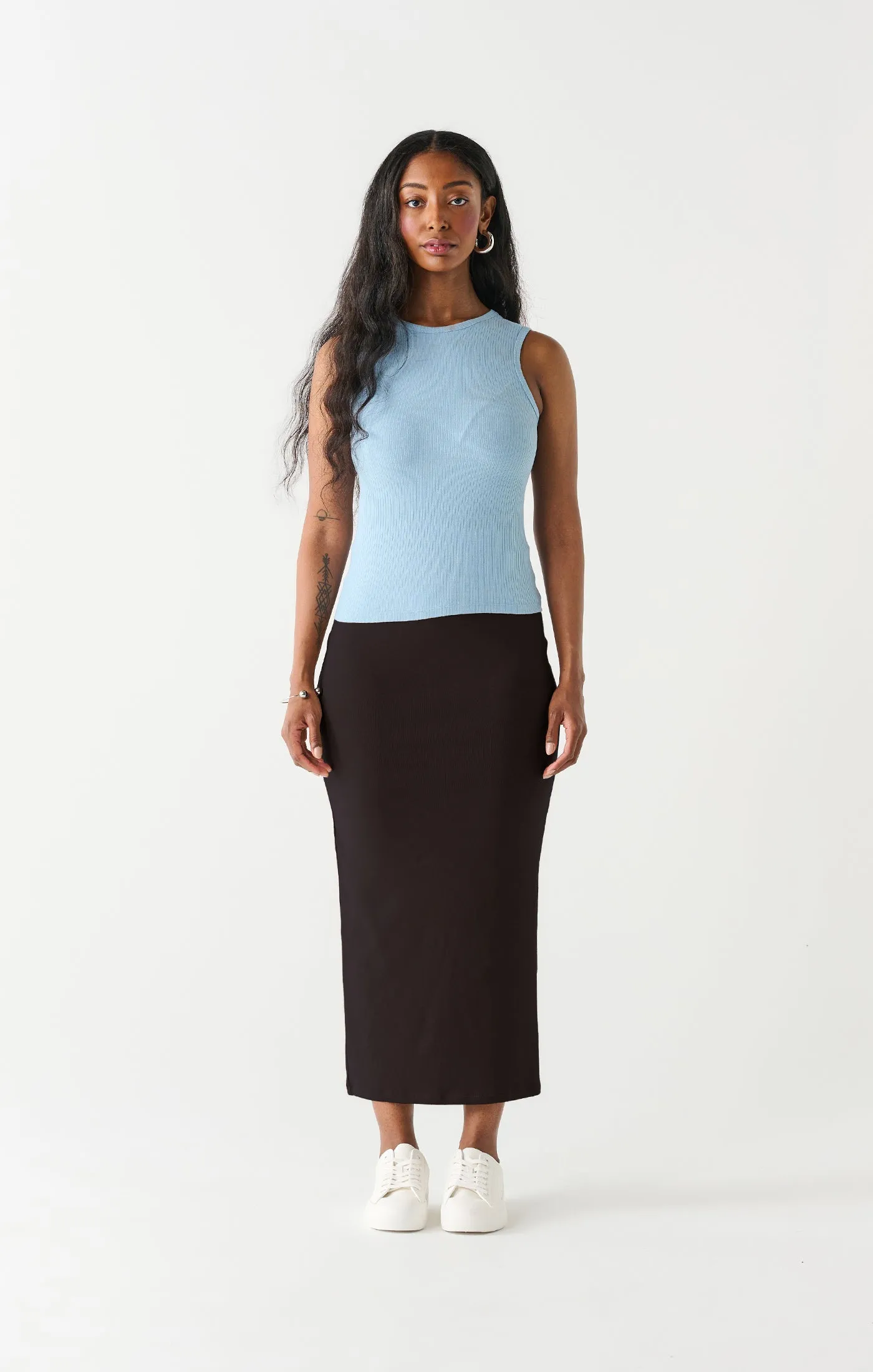 Liv Midi Skirt- Dex sold by Uforia Muse