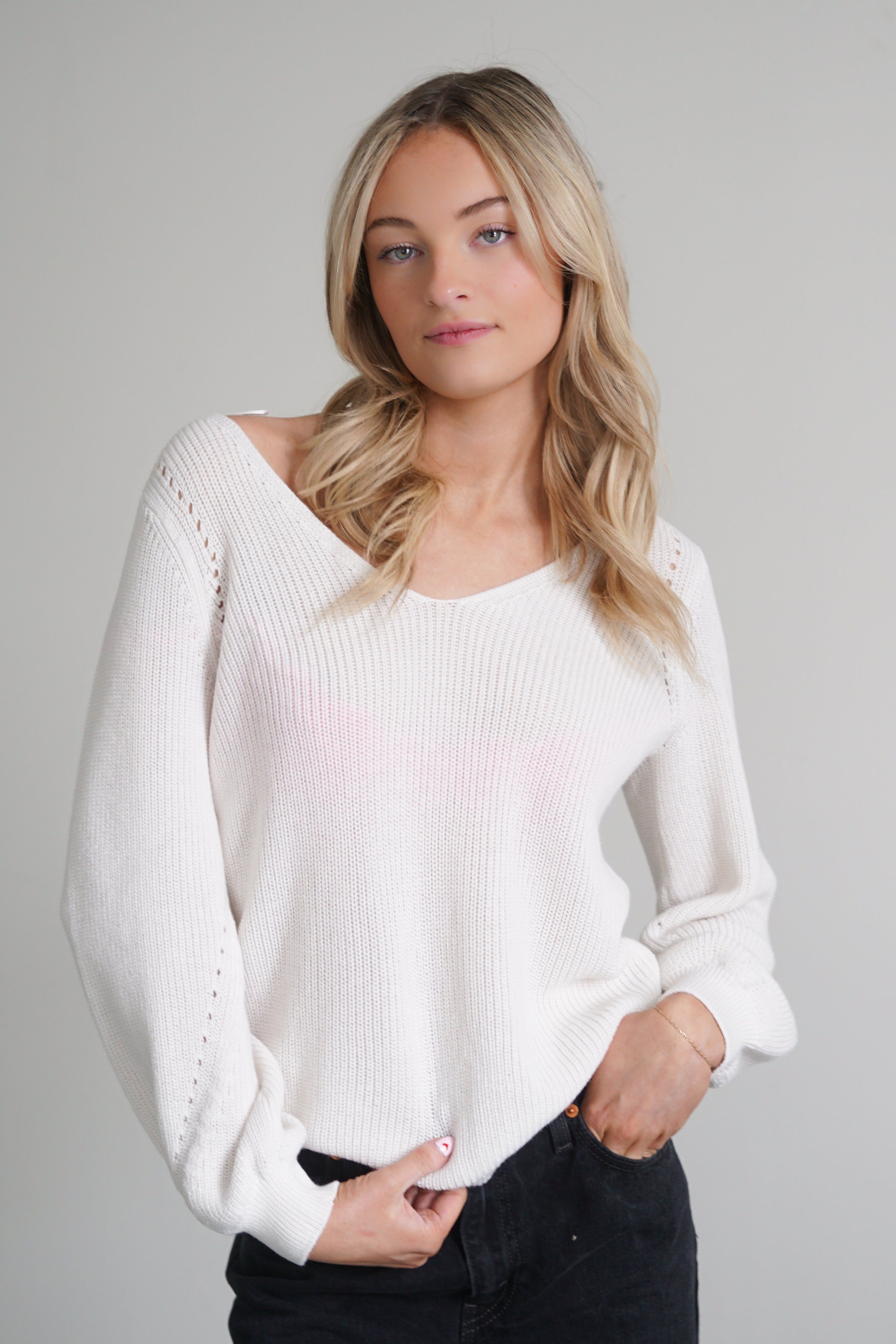 Hailey Pullover Sweater - Gentle Fawn sold by Uforia Muse
