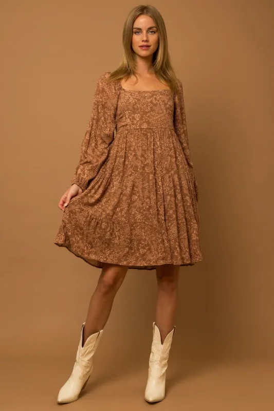 Lainey Print Dress sold by Uforia Muse