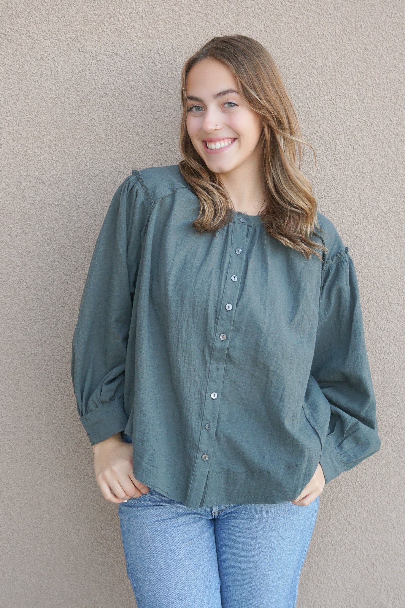 Victoria Blouse sold by Uforia Muse