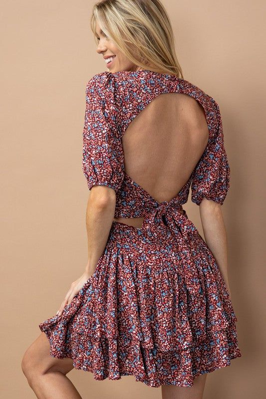 Kate Floral Dress sold by Uforia Muse product image thumbnail 5
