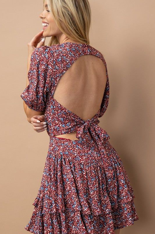 Kate Floral Dress sold by Uforia Muse product image thumbnail 2