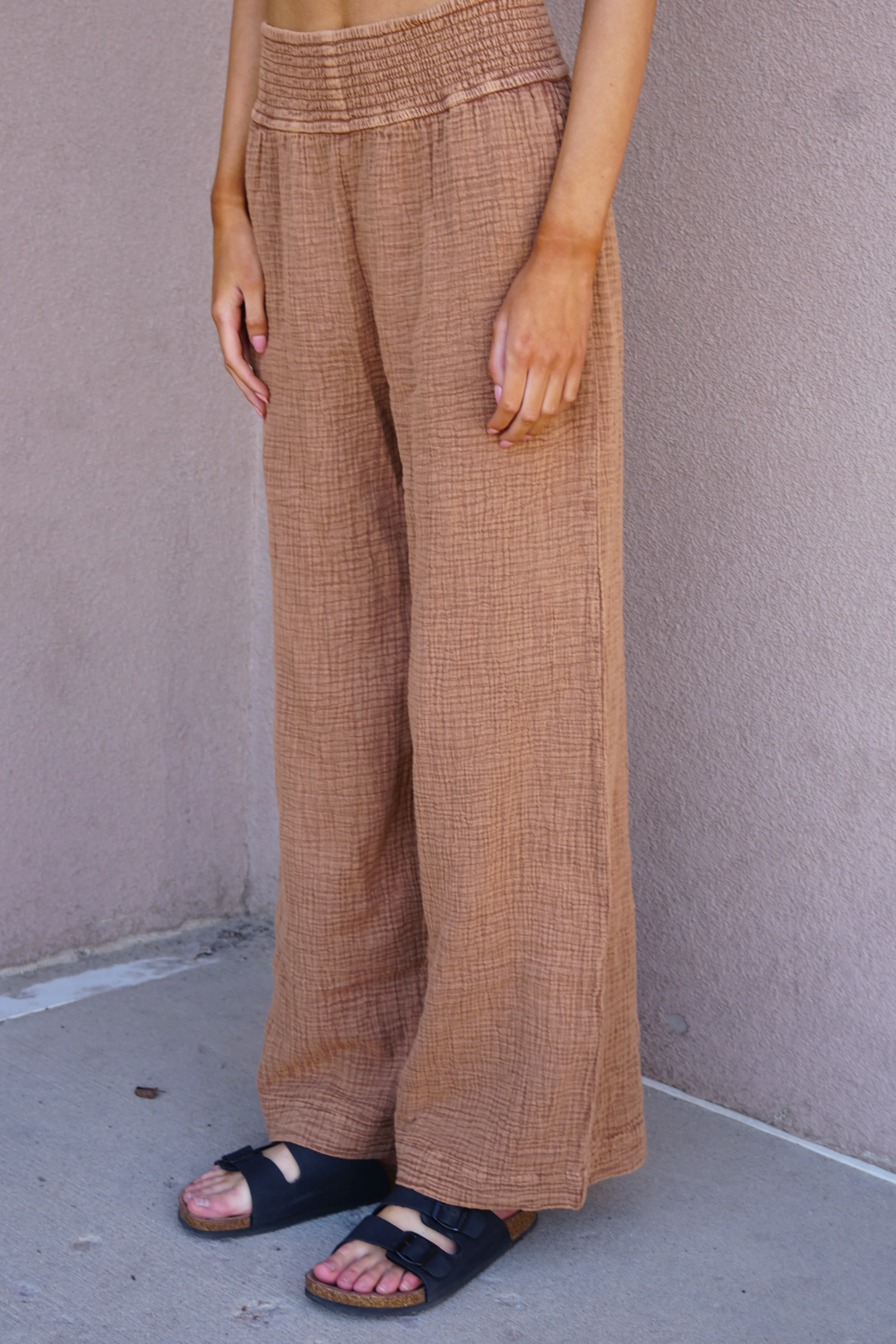 ANOKIA Wide Leg Pant- 2 Colours- Rd Style sold by Uforia Muse product image thumbnail 4
