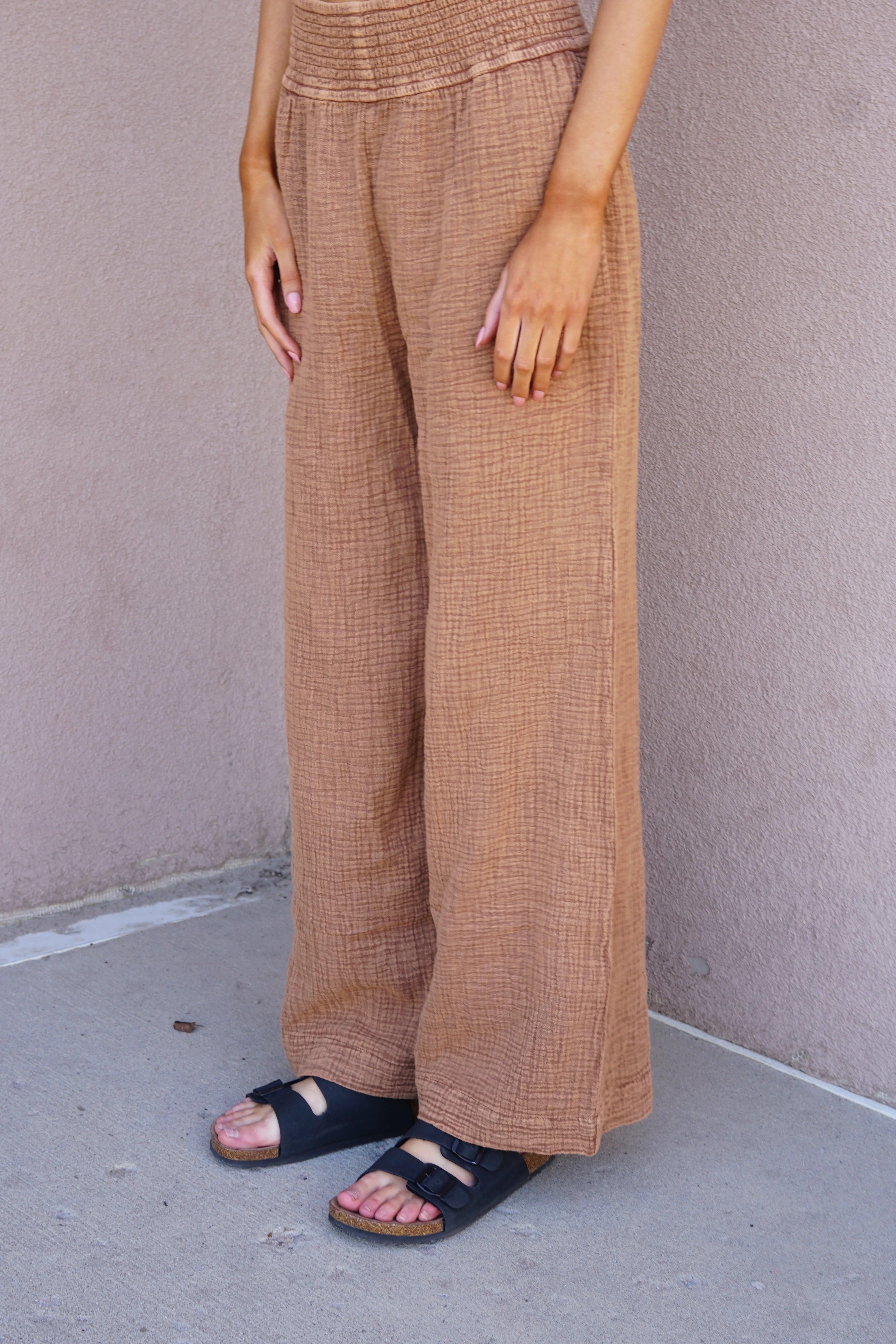 ANOKIA Wide Leg Pant- 2 Colours- Rd Style sold by Uforia Muse product image thumbnail 2