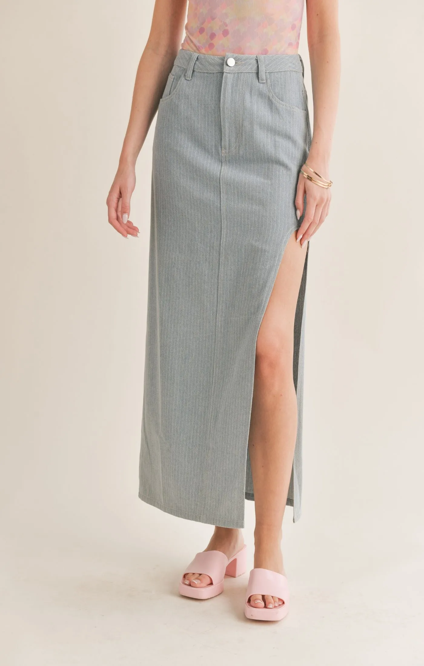Locals Skirt- Sage The Label sold by Uforia Muse product image thumbnail 5