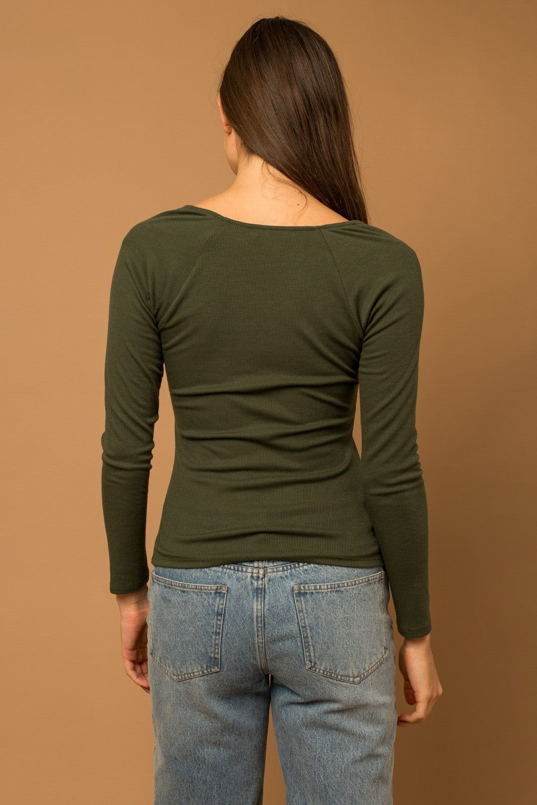 Time Again Sqaure-neck Top sold by Uforia Muse product image thumbnail 3