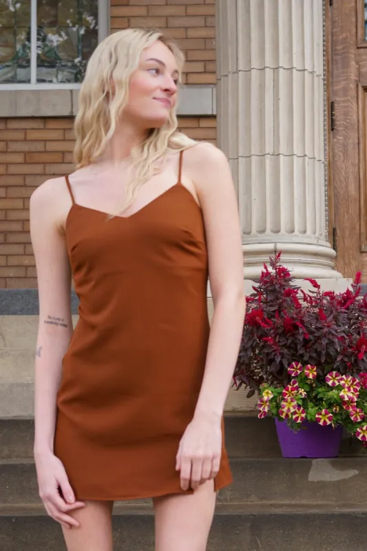 Coffe Date Mini Dress - Sadie & Sage sold by Uforia Muse