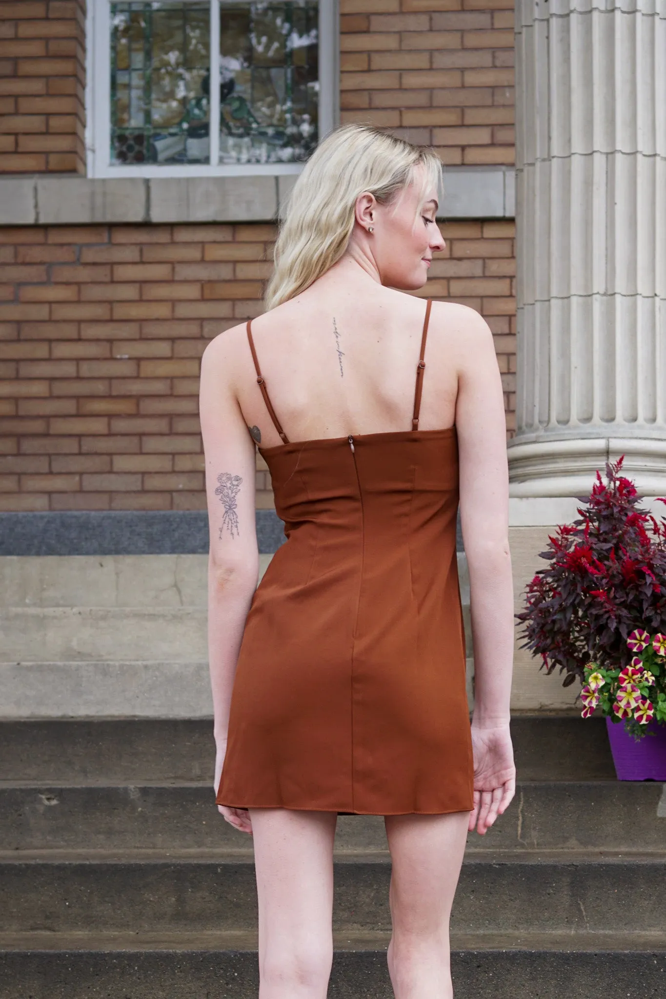 Coffe Date Mini Dress - Sadie & Sage sold by Uforia Muse product image thumbnail 4