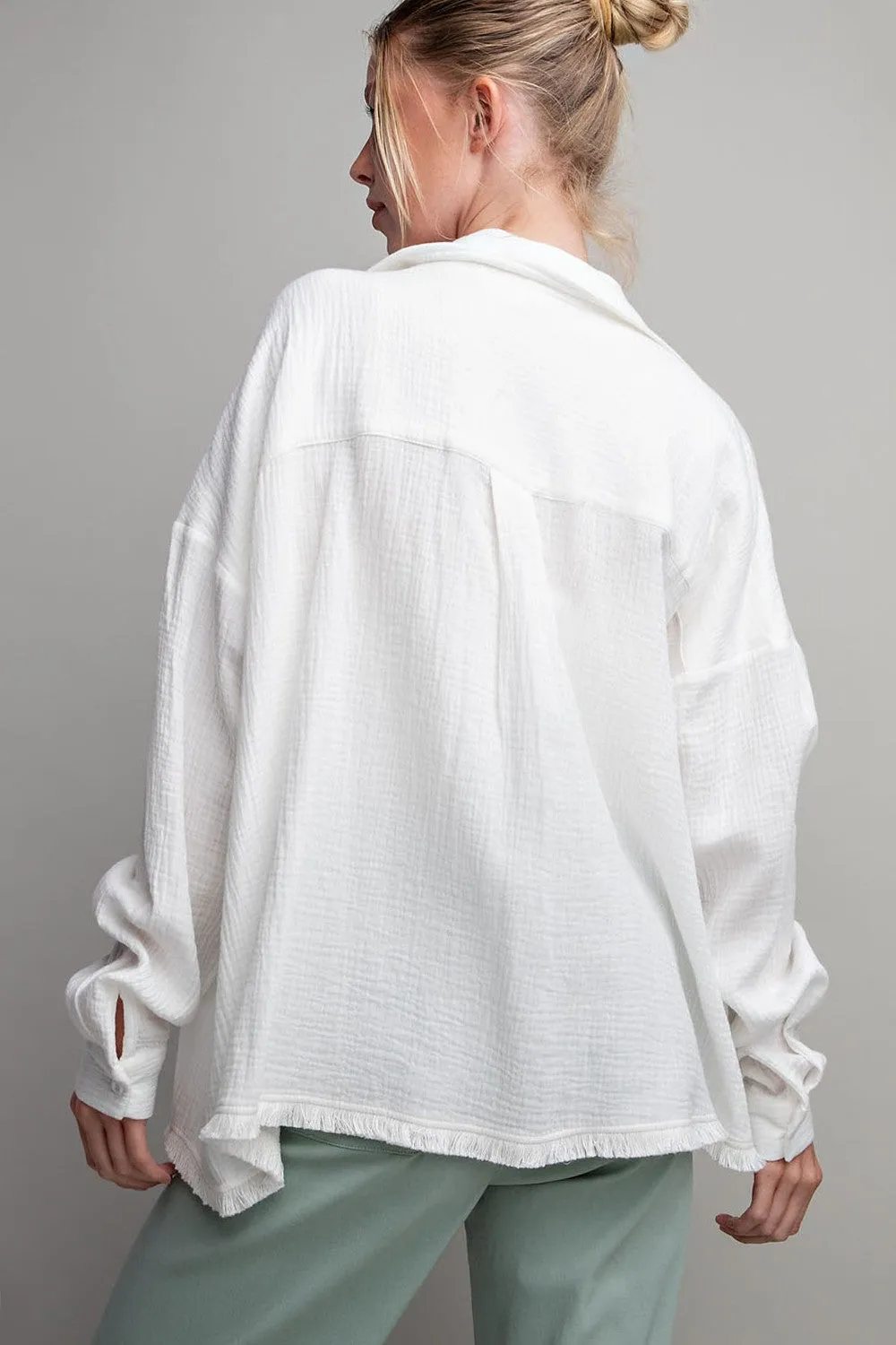 Gauze Shirt sold by Uforia Muse product image thumbnail 2