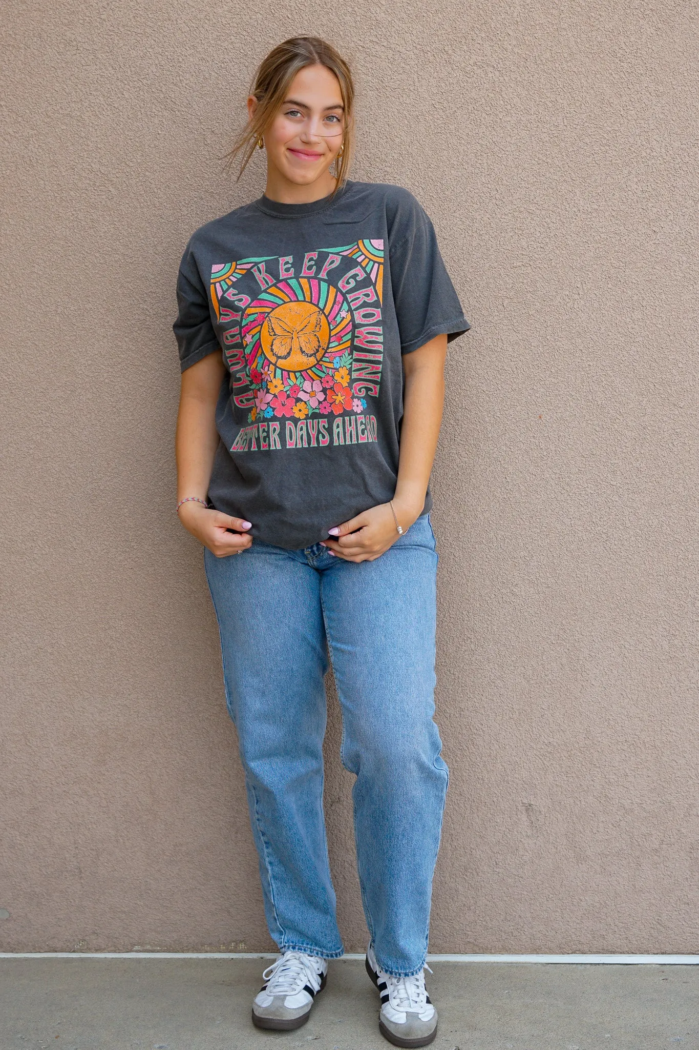 Keep Growing Graphic Tee sold by Uforia Muse product image thumbnail 2