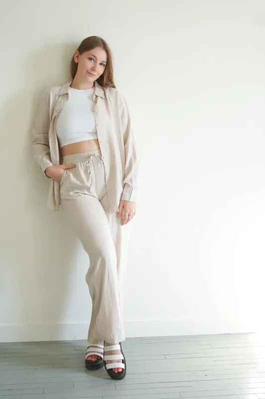 Linn Linen Shirt- Vero Moda sold by Uforia Muse