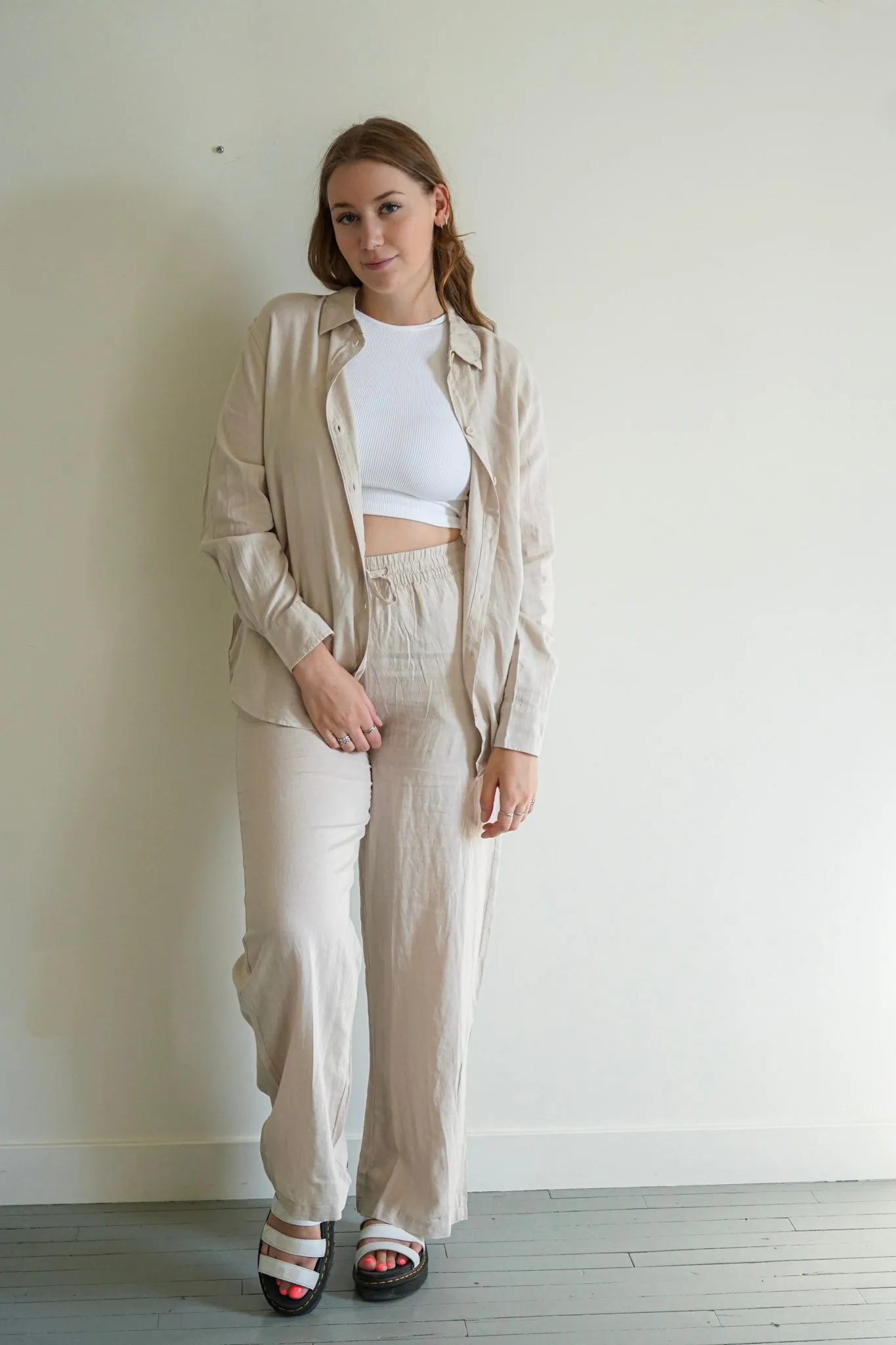 Linn Linen Shirt- Vero Moda sold by Uforia Muse product image thumbnail 3