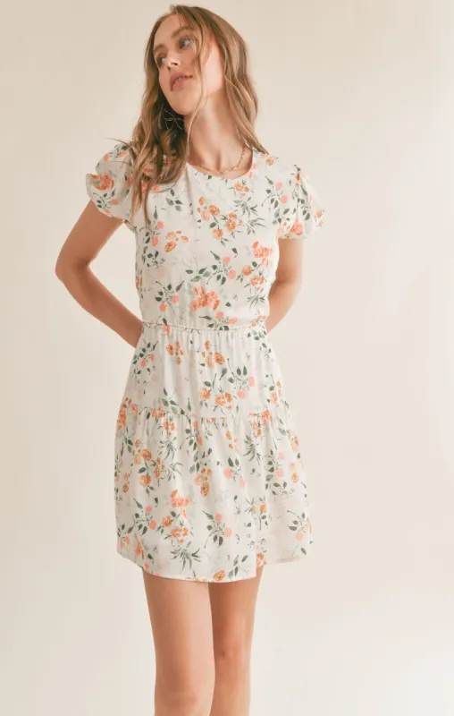 Bloom Brigade Short Dress- Sadie & Sage sold by Uforia Muse