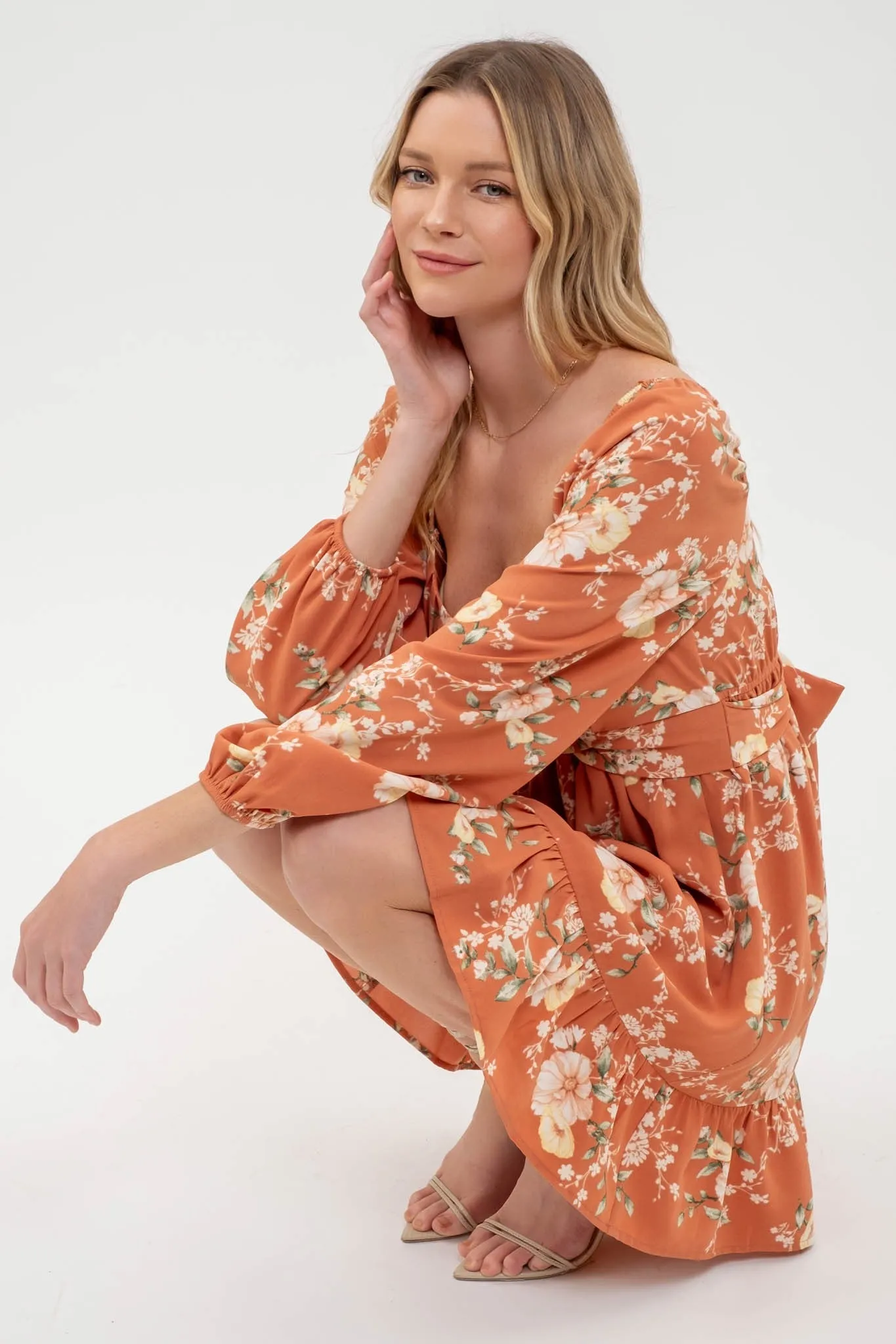 Coral Dream Dress sold by Uforia Muse product image thumbnail 3